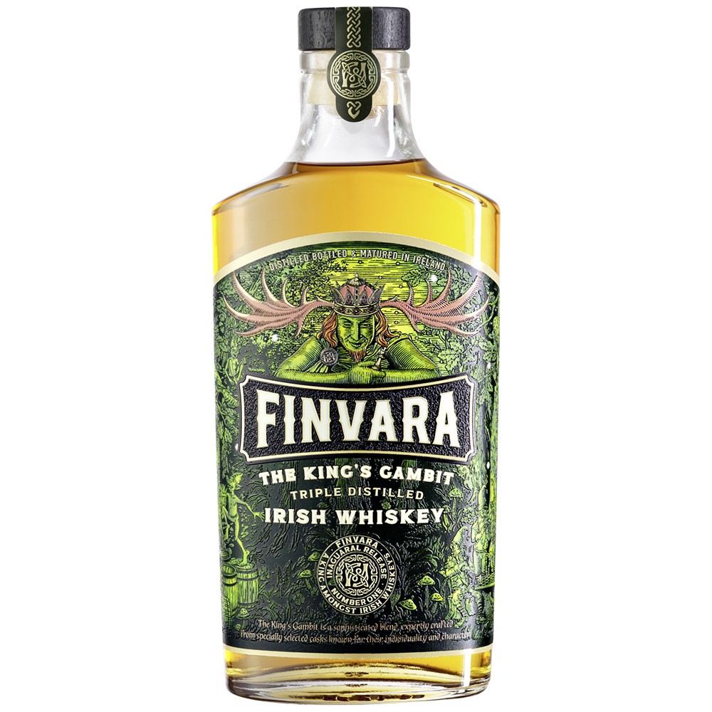 Finvara The King's Gambit Irish Whiskey, 43% vol., 0,7L