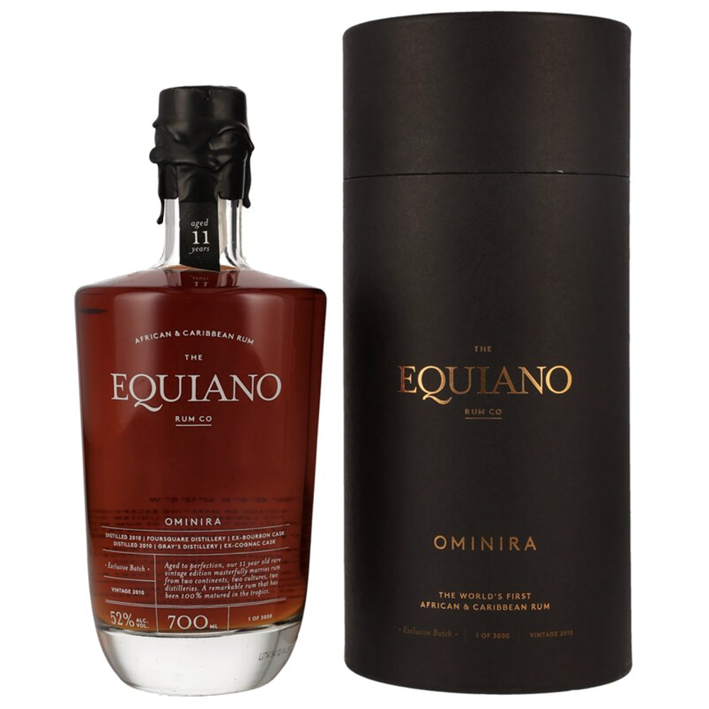 Equiano Rum Ominira - African-Caribbean Rum, 52% vol., 0,7L