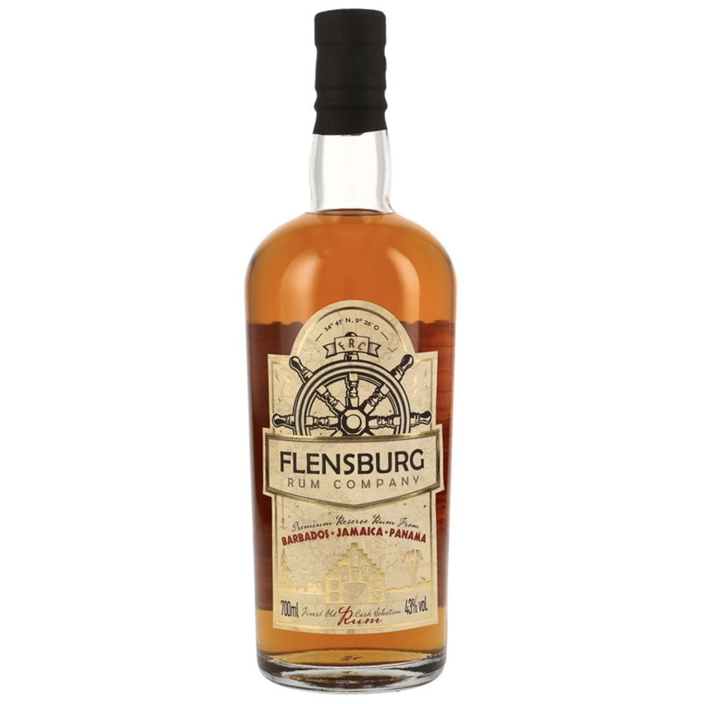 FRC - Barbados &amp; Jamaica &amp; Panama - Flensburg Edition,  43% vol.,0,7L
