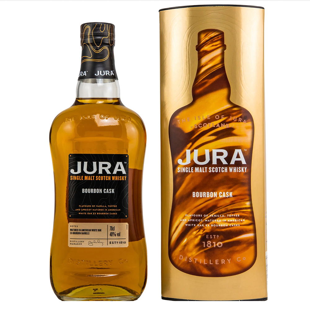 Jura Single Malt Bourbon Cask, 40% vol., 0,7L