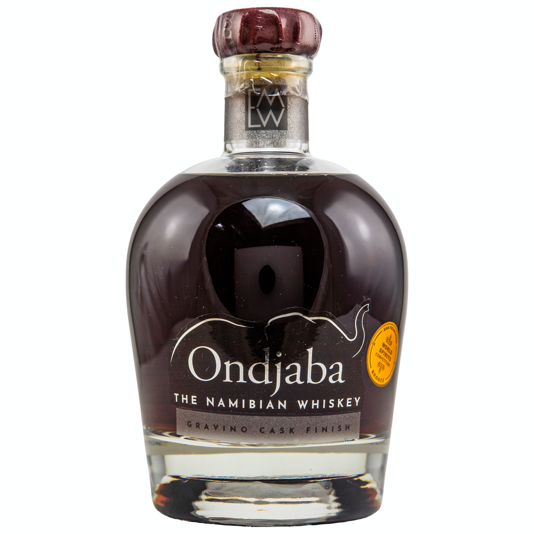 Ondjaba The Namibian Whiskey - Gravino Cask Finish,46% vol., 0,7L
