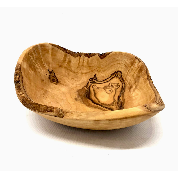 Schale rustikal ca. 12 – 14 cm Olivenholz