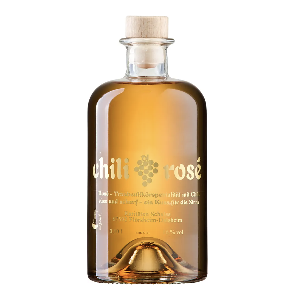 Schales Chili-Rosé Trauben-Likör, 16% vol., 0,5L
