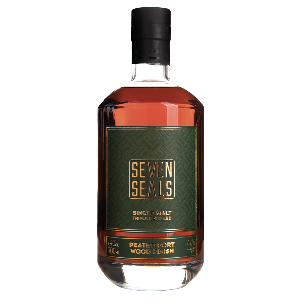 Seven Seals Peated Port Wood Single Malt Whisky, 46% vol., 0,7L